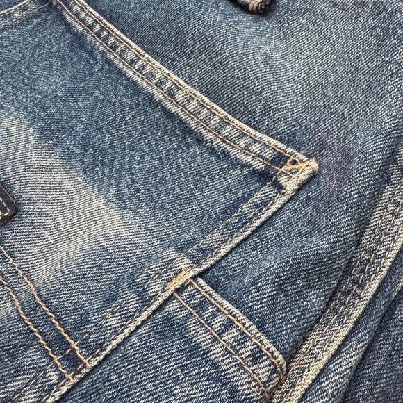 Smith's Workwear Plaid Lined Carpenter Men's Jeans (Size 34 x 30) - Picture 13 of 16